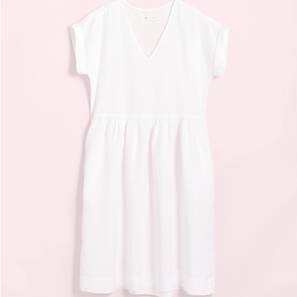 NWT L&G Linen Pocket Dress